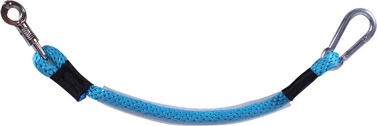 Trailerlijn 90 cm Turquoise - One size van QHP in Lichtblauw – productfoto