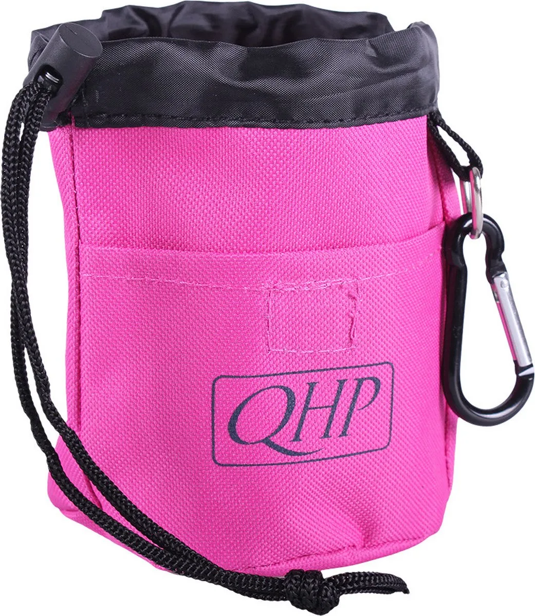 Treat Bag - Beloningstasje - Fuchsia Navy van QHP in Roze – productfoto