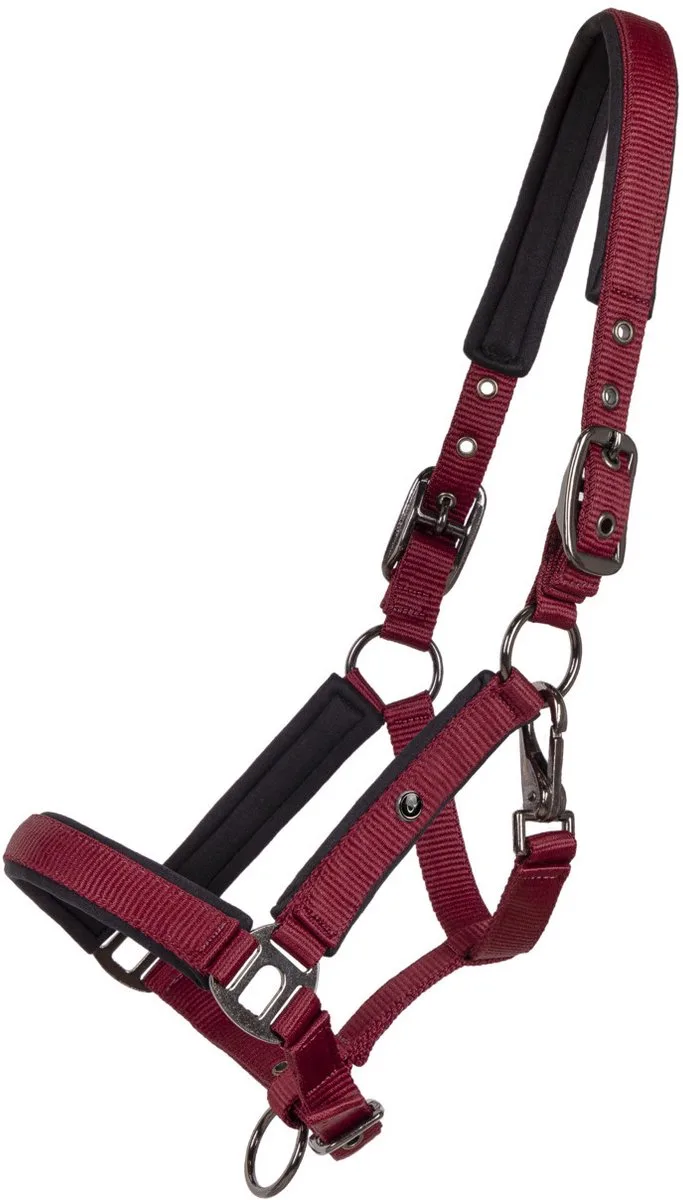 VEULENHALSTER DELUXE de QHP en Rouge – photo produit