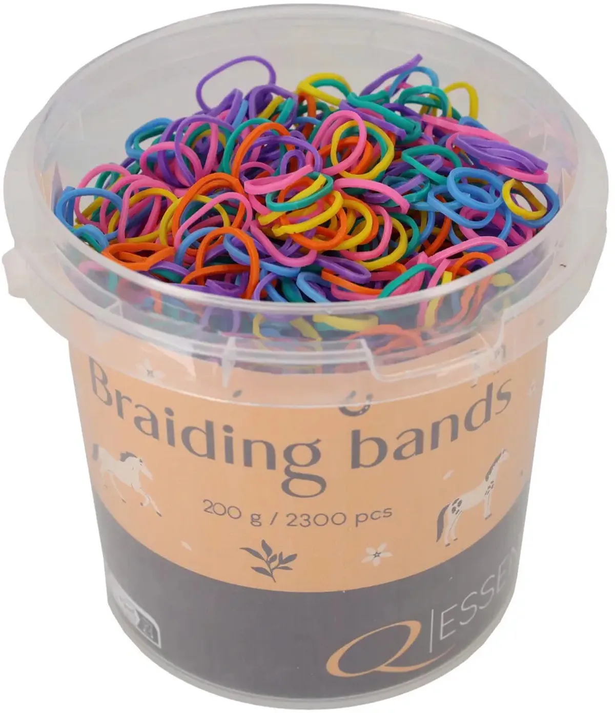 Vlechtbanden QHP 200g by QHP in Multicolour – product photo