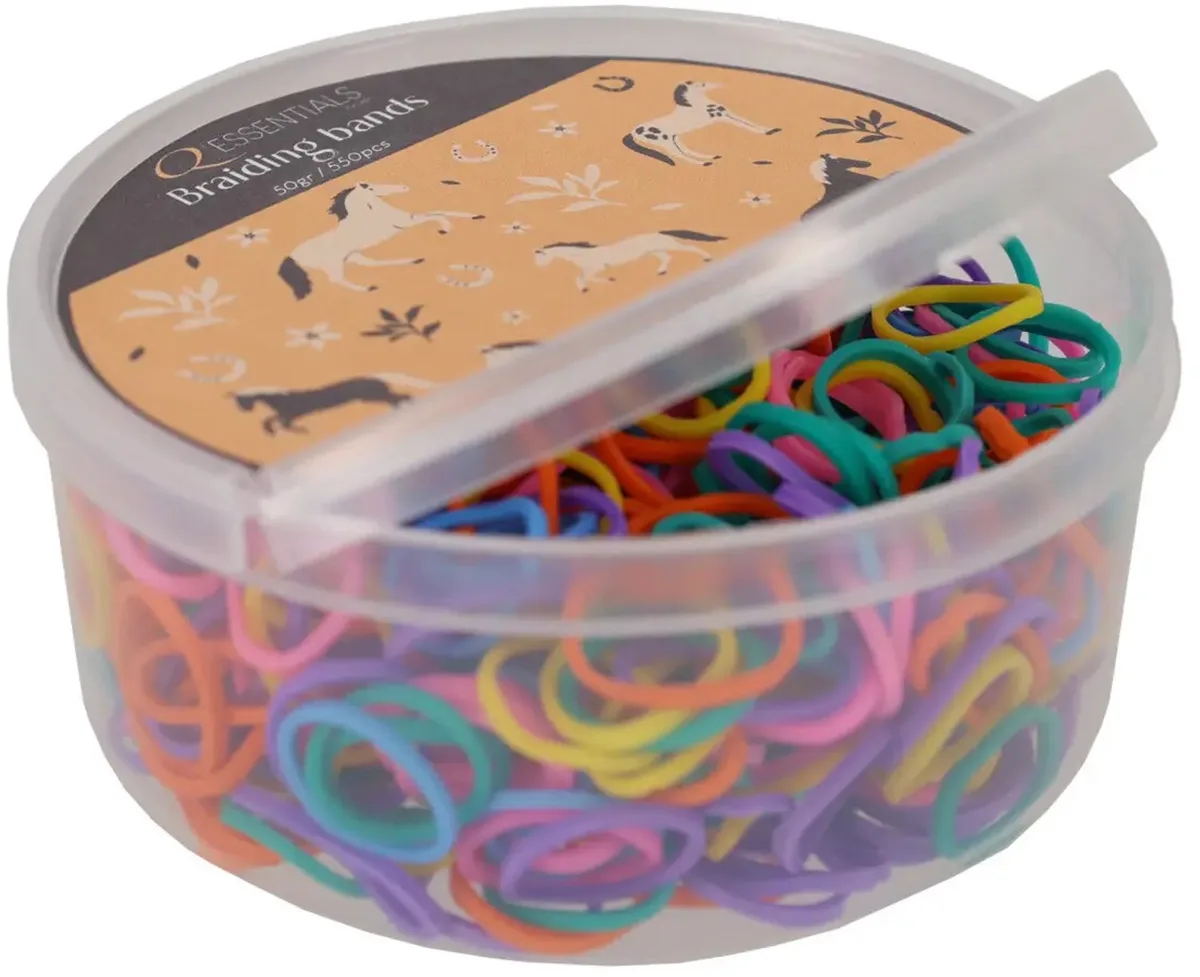 Vlechtbanden QHP 50g by QHP in Multicolour – product photo