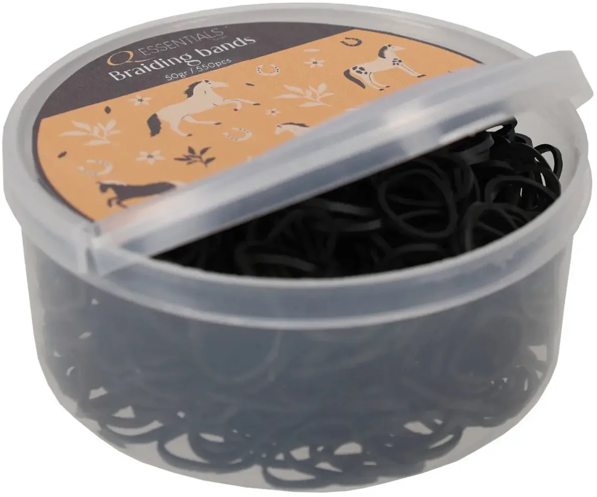 Vlechtbanden QHP 50g de QHP en Noir – photo produit