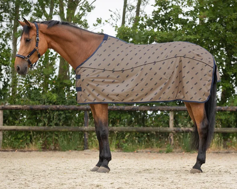 Vliegendeken Summer focus - maat 125/165 fra QHP i Taupe – produktbillede