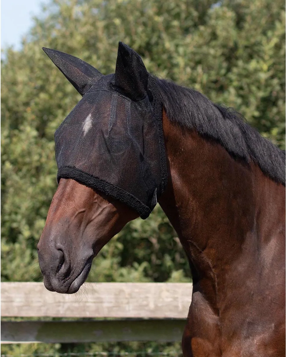 Vliegenmasker Qhp Met Oren Zwart - SHETLANDER de QHP – photo produit