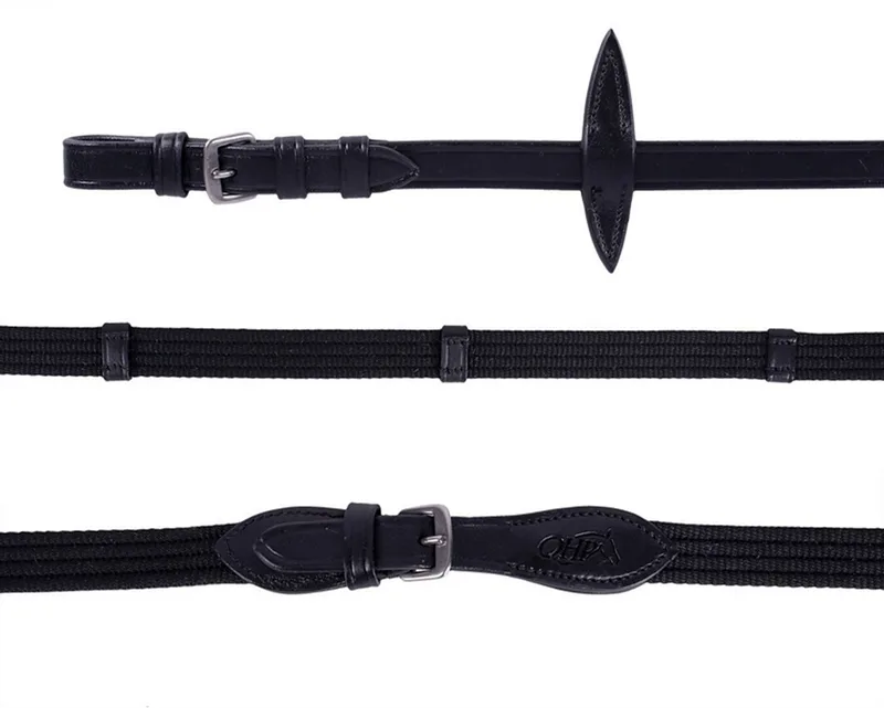 Webband teugel - Full by QHP in Black – product photo