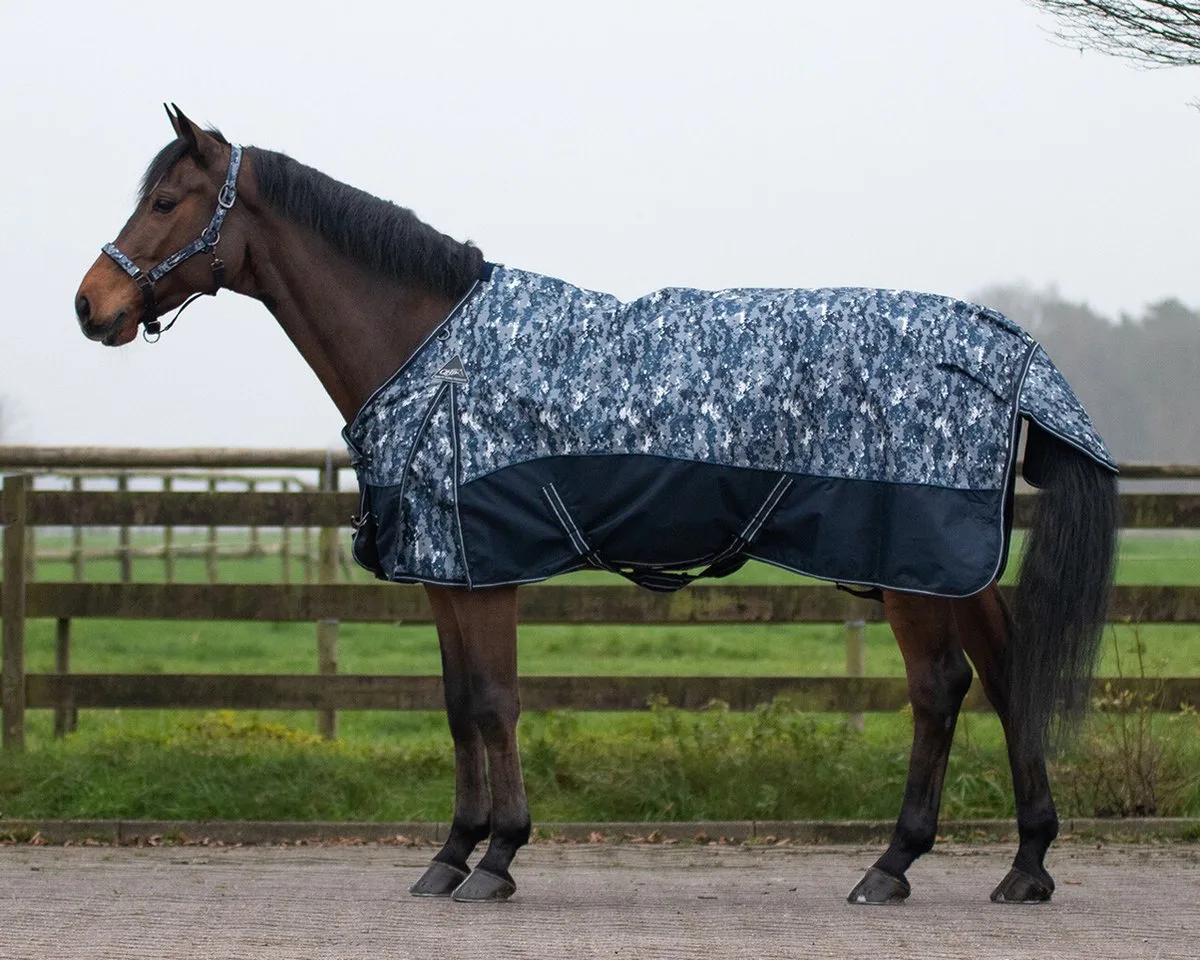 Winterdeken turnout luxe 300gr 60/90 cm de QHP en Gris – photo produit