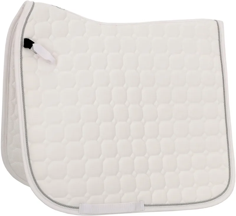 ZADELDEK FIRENZE DRESSUUR van QHP in Wit – productfoto