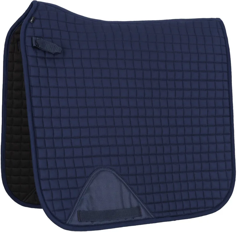 ZADELDEK KIVAH DRESSUUR van QHP in Donkerblauw – productfoto
