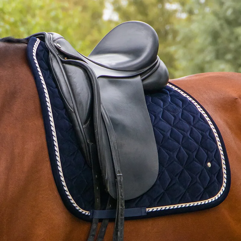 Zadeldek Orlando Donkerrood - Donkerrood - veelzijdigheid Pony by QHP in Donkerrood – product photo