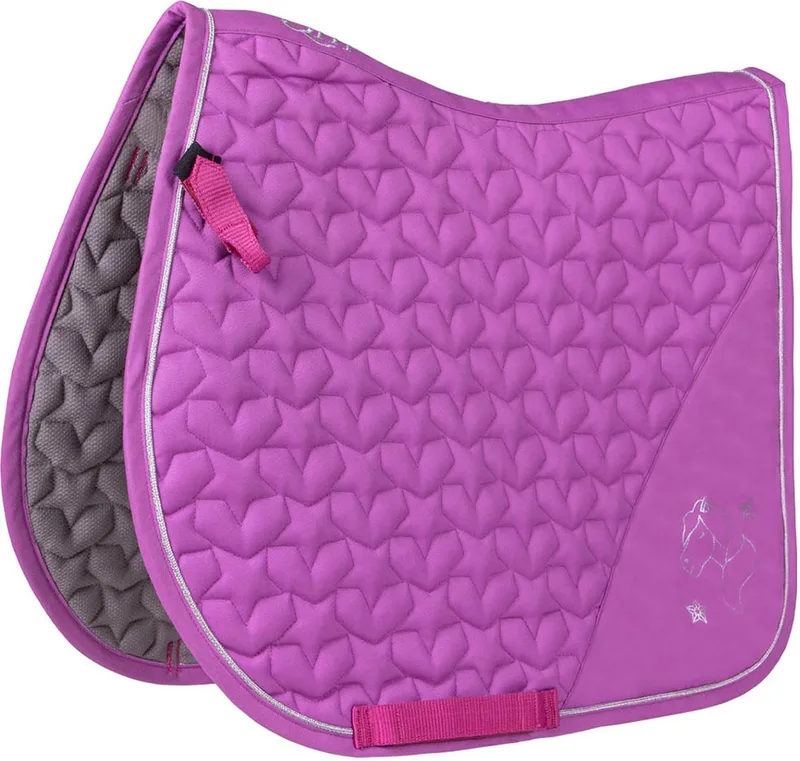 Zadeldek Qhp Gwenn by QHP in Pink – product photo