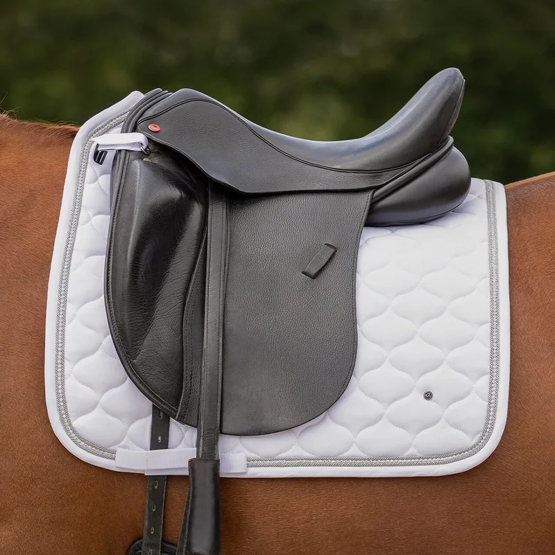 Zadeldek Qhp Sparkle Dressuur de QHP en Blanc – photo produit