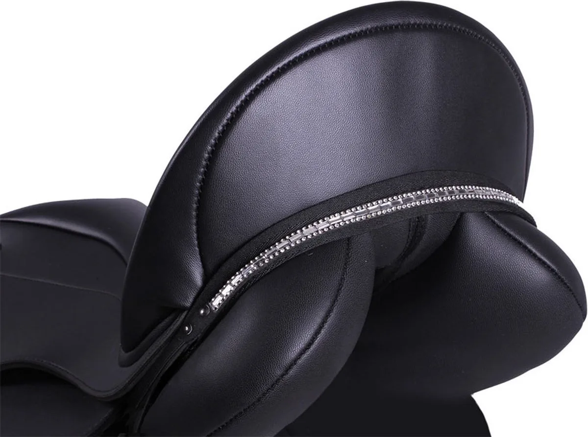 ZADELSIERAAD BRITTANY van QHP in Zwart-zilver – productfoto