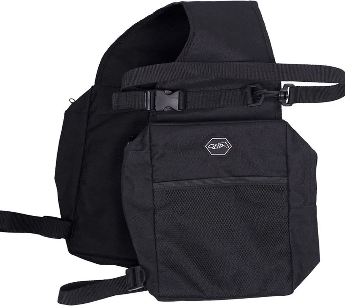 Zadeltas - One size by QHP in Black – product photo