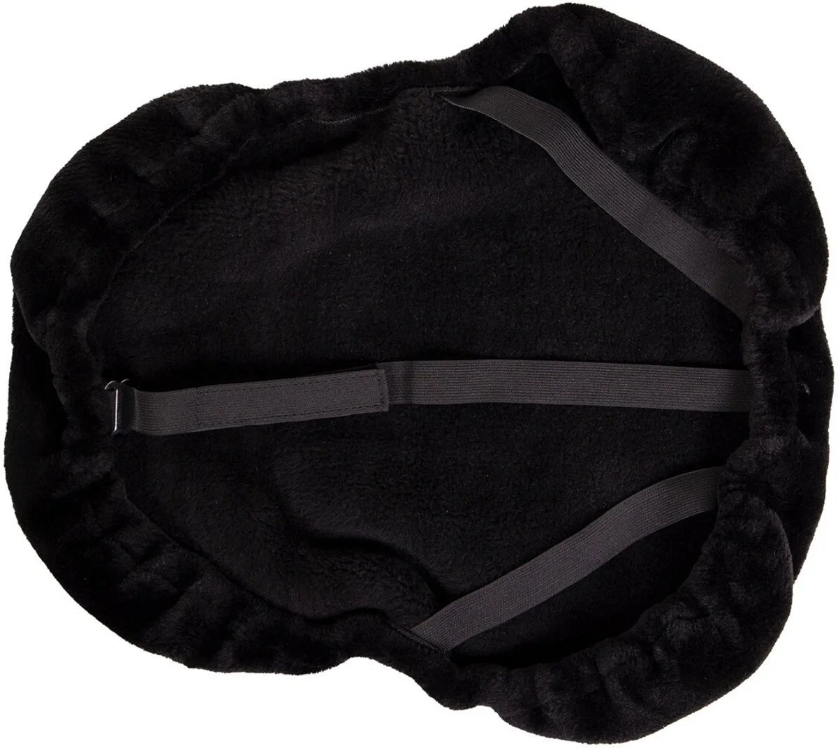 Zadelzitting Overtrek Qhp Super Soft by QHP in Black – product photo