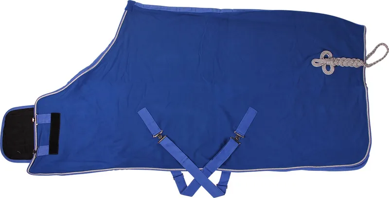 Zweetdeken Qhp Ornament de QHP en Bleu – photo produit