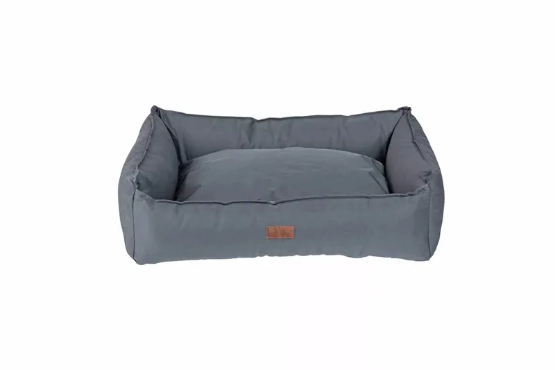 Hondenmand -Duurzaam - Waterbestendig - hondenbed - M - 80x55x23CM de Quapas en Gris – photo produit
