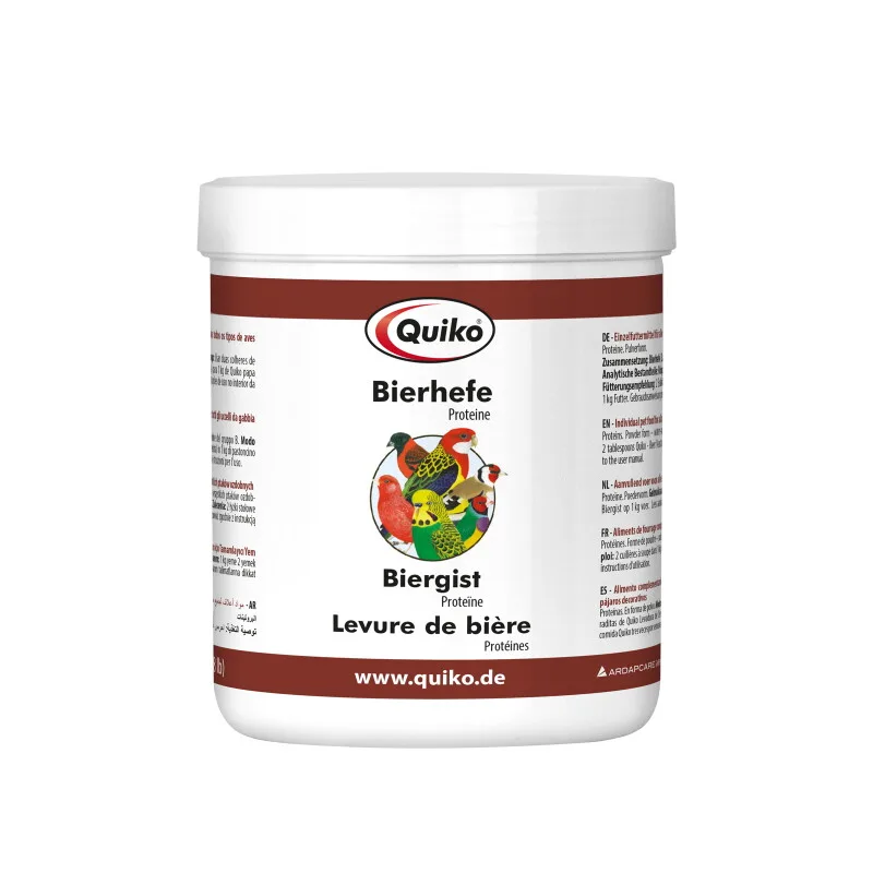 Bierhefe 400g: Eiweißreiche Ergänzung zum täglichen Futter für Ziervögel by Quiko in Regular – product photo
