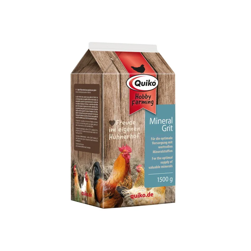 Hobby Farming: Mineralgrit mit Magenkiesel 1500g von Quiko in Regular – Produktfoto