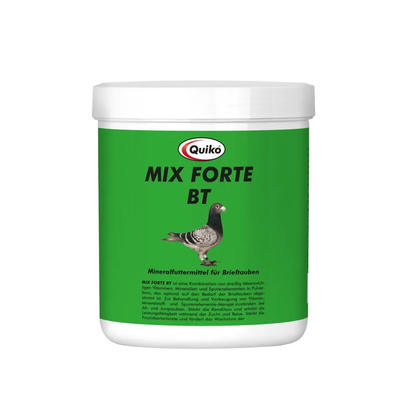 Mix Forte BT 500 g: Mineralfuttermittel für Brieftauben von Quiko in Regular – Produktfoto