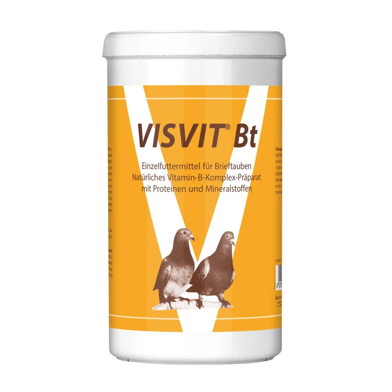 Visvit Bt 600 g: Vitaminreiches Einzelfuttermittel für Brieftauben von Quiko in Regular – Produktfoto