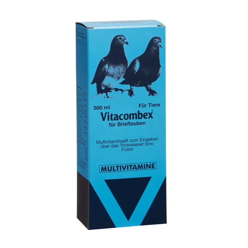 Vitacombex Bt 500 ml: Multivitaminsaft für Brieftauben von Quiko in Regular – Produktfoto