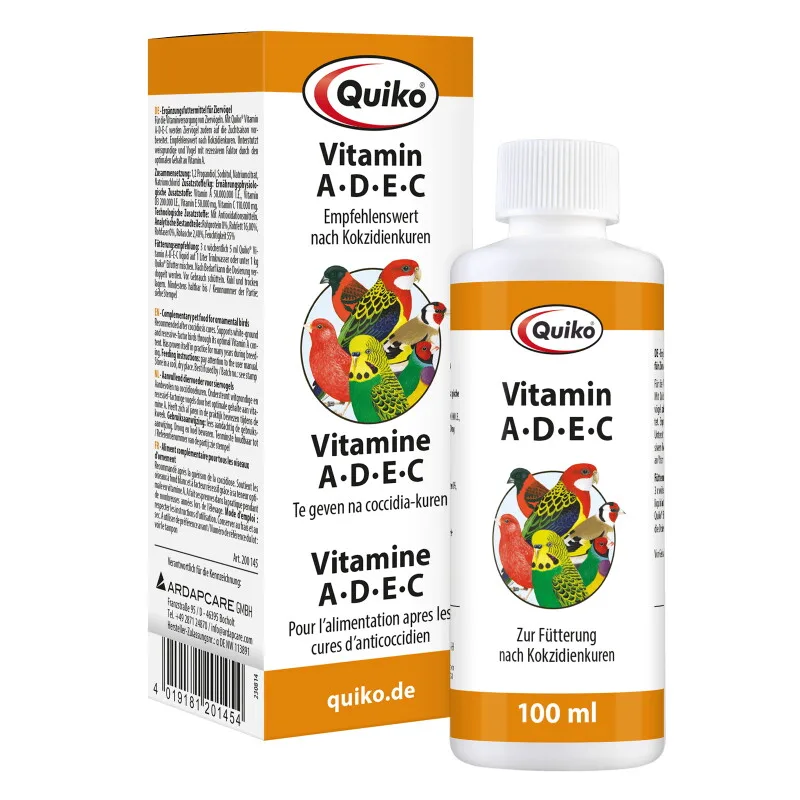 Vitamin A-D-E-C - Liquid 100 g de Quiko en Regular – photo produit