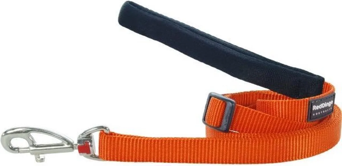 Animal Boulevard L6-zz-or-15 - Hals- En Leibanden - Hond - Rd Leiband Oranje-s 15mmx1,8m - Maat: S - 206209 van Red Dingo in Oranje – productfoto