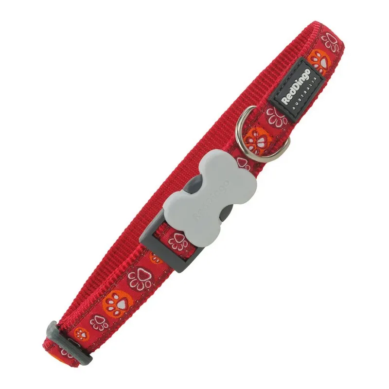 Animal Footprint Hondenhalsband de Red Dingo – photo produit