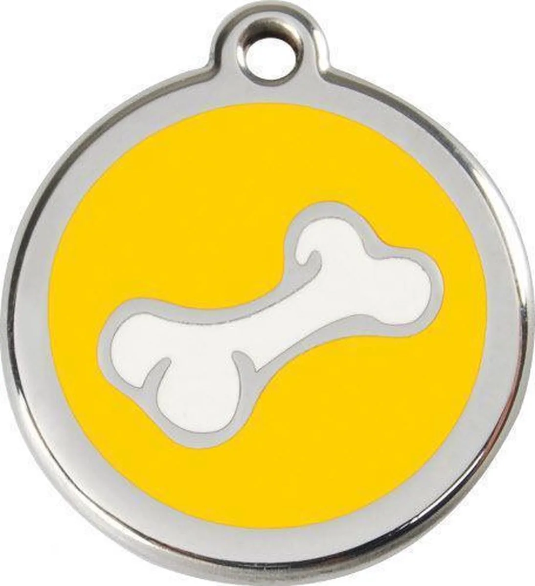 Hondenpenning 20 mm botje de Red Dingo en Jaune – photo produit