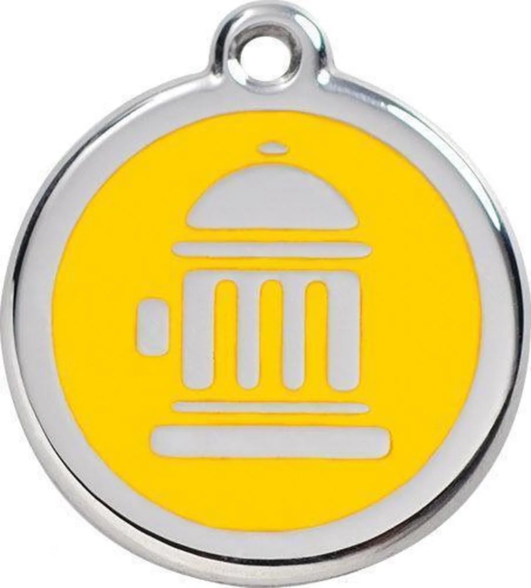 Hondenpenning 20 mm brandkraan de Red Dingo en Jaune – photo produit