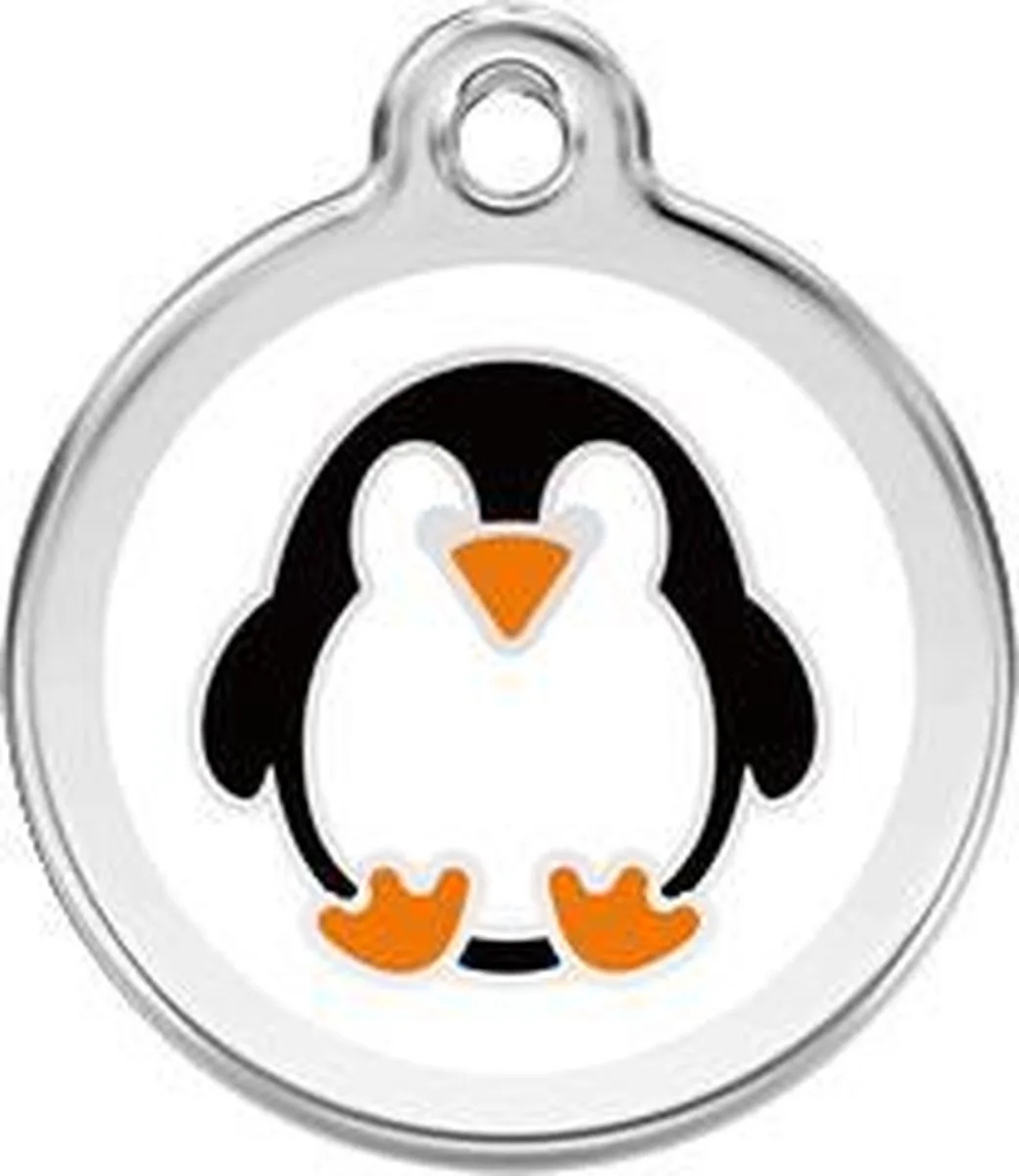 Hondenpenning 20 mm by Red Dingo in Pinguïn – product photo