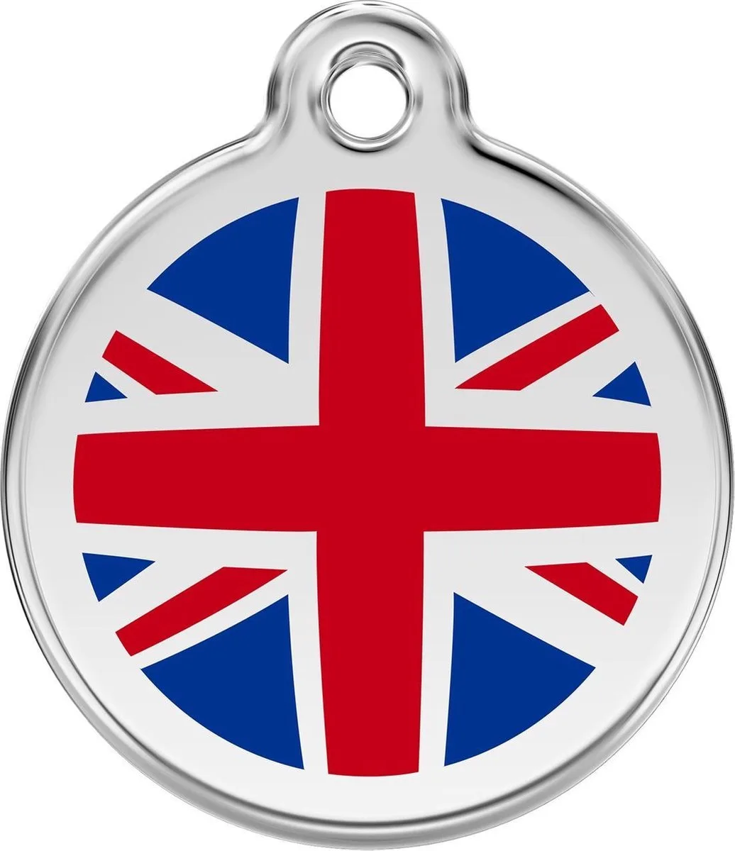 Hondenpenning 38 mm Groot Brittannië vlag Engeland by Red Dingo in Engeland vlag – product photo