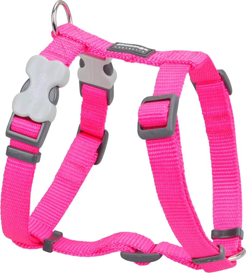 Hondentuig 15mm Neck 30-48cm Body 36-54cm DH-ZZ-HP-15 fra Red Dingo i Fel Roze – produktbillede