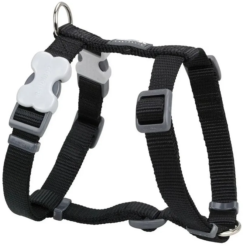 Hondentuig 25mm Neck 46-76cm Body 56-80cm DH-ZZ-BB-25 von Red Dingo in Schwarz – Produktfoto