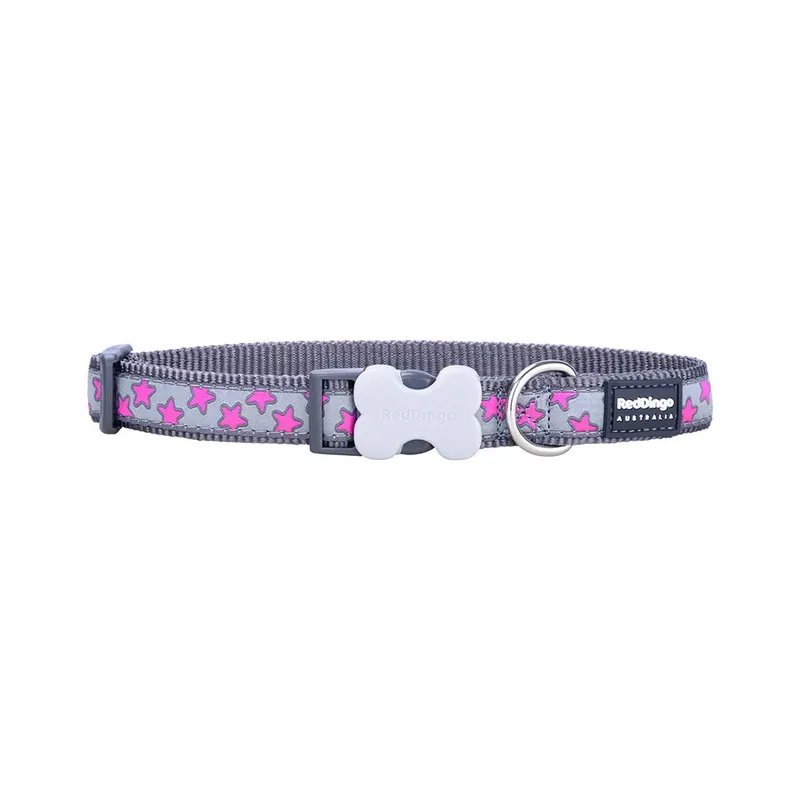 Hot Pink On Cool Hondenhalsband by Red Dingo – product photo