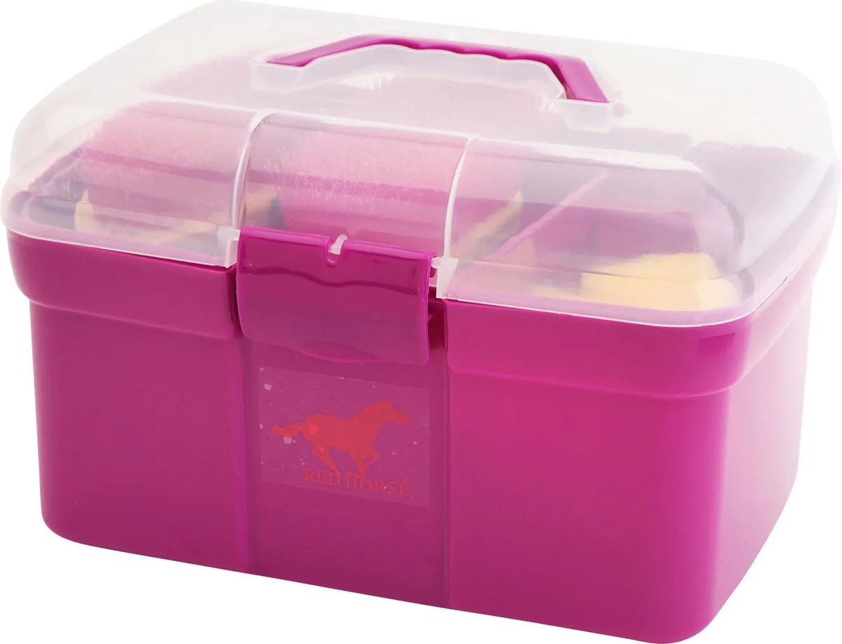 Grooming Box - Poetskist Gevuld - 10 Delig från Red Horse i Vivid viola – produktbild