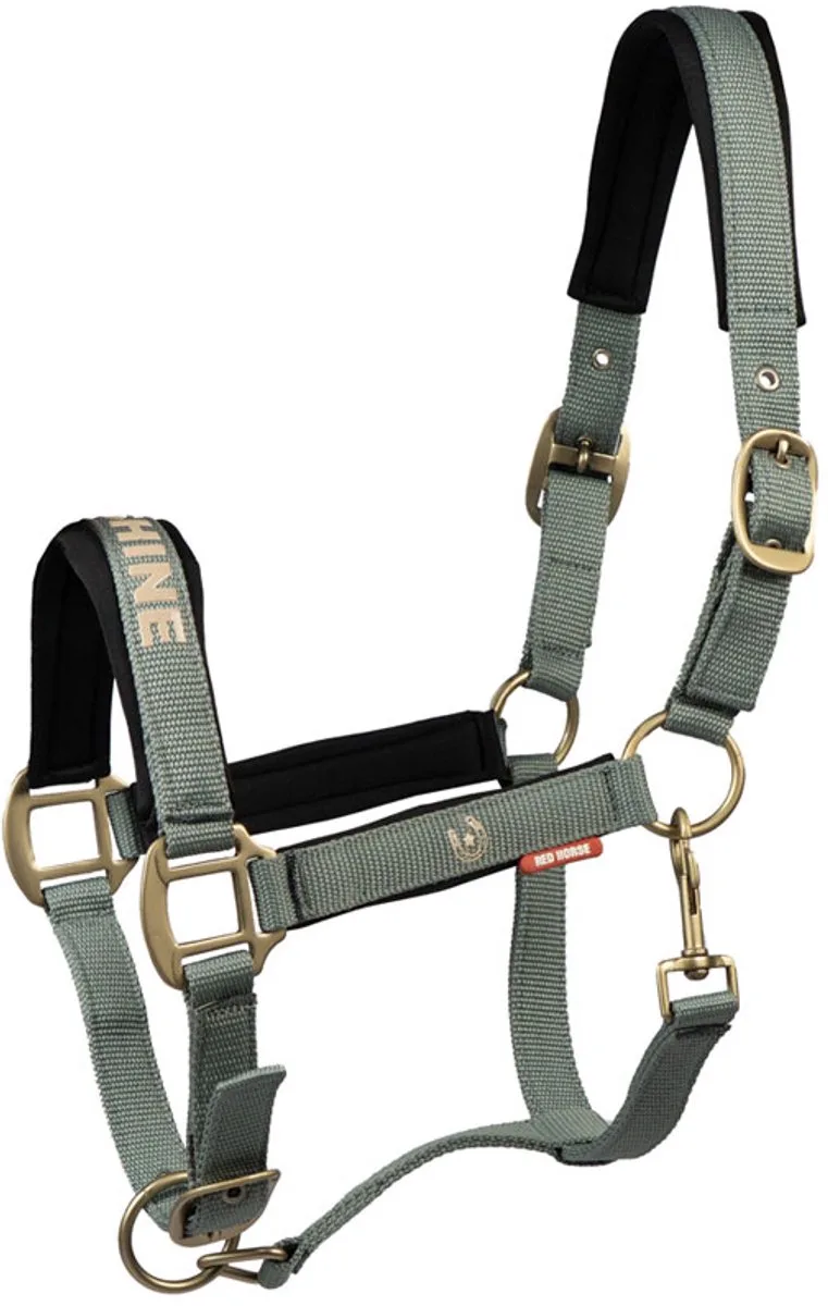 Halsterset Kyo - FULL de Red Horse en Hunter green – photo produit