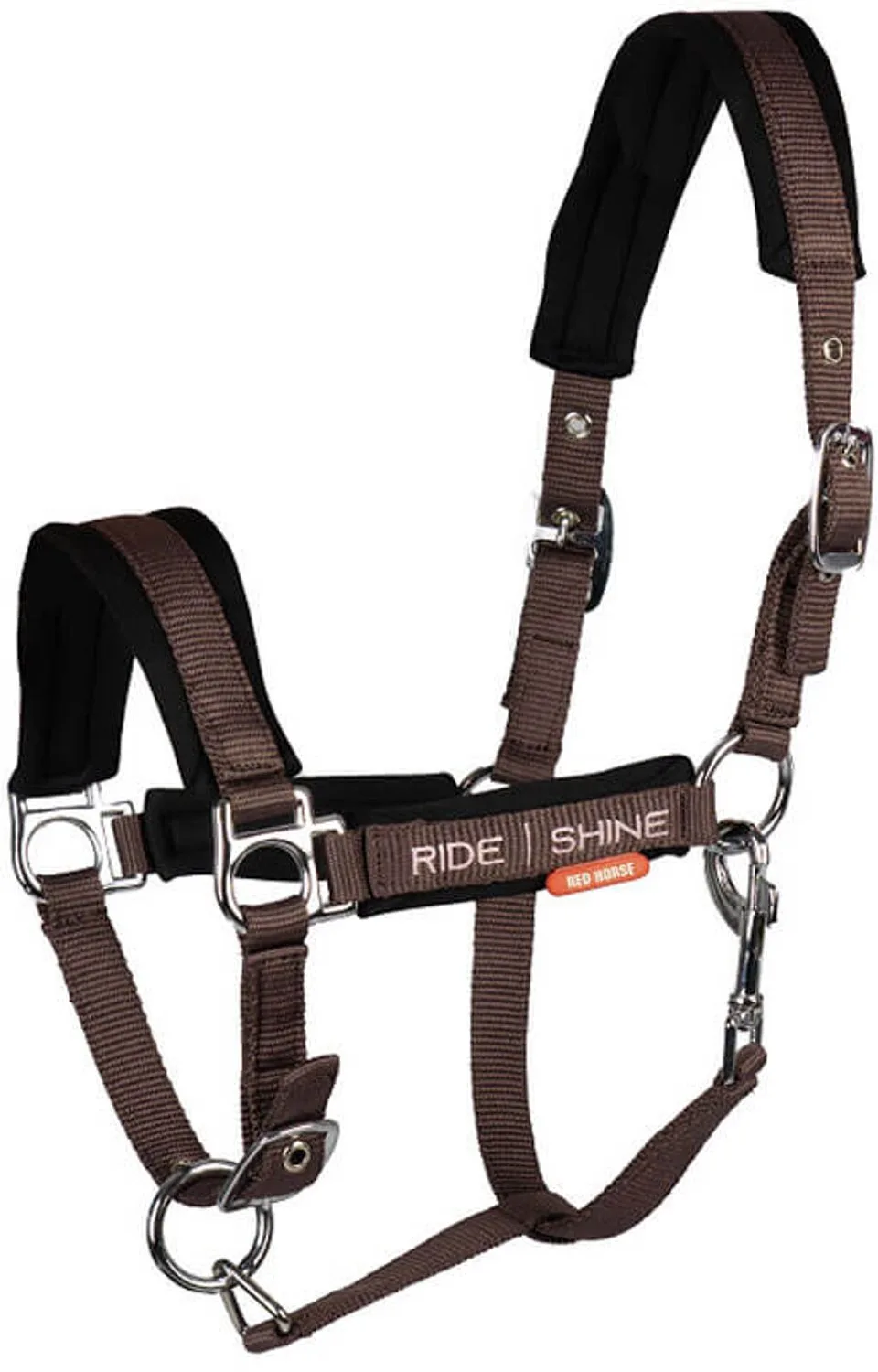 Halsterset Red Hore Miyah - Pony de Red Horse en Aubergine – photo produit
