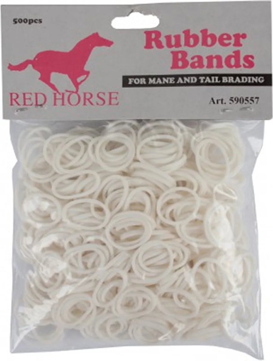 Invlecht Elastiekjes Wit - One size de Red Horse – photo produit