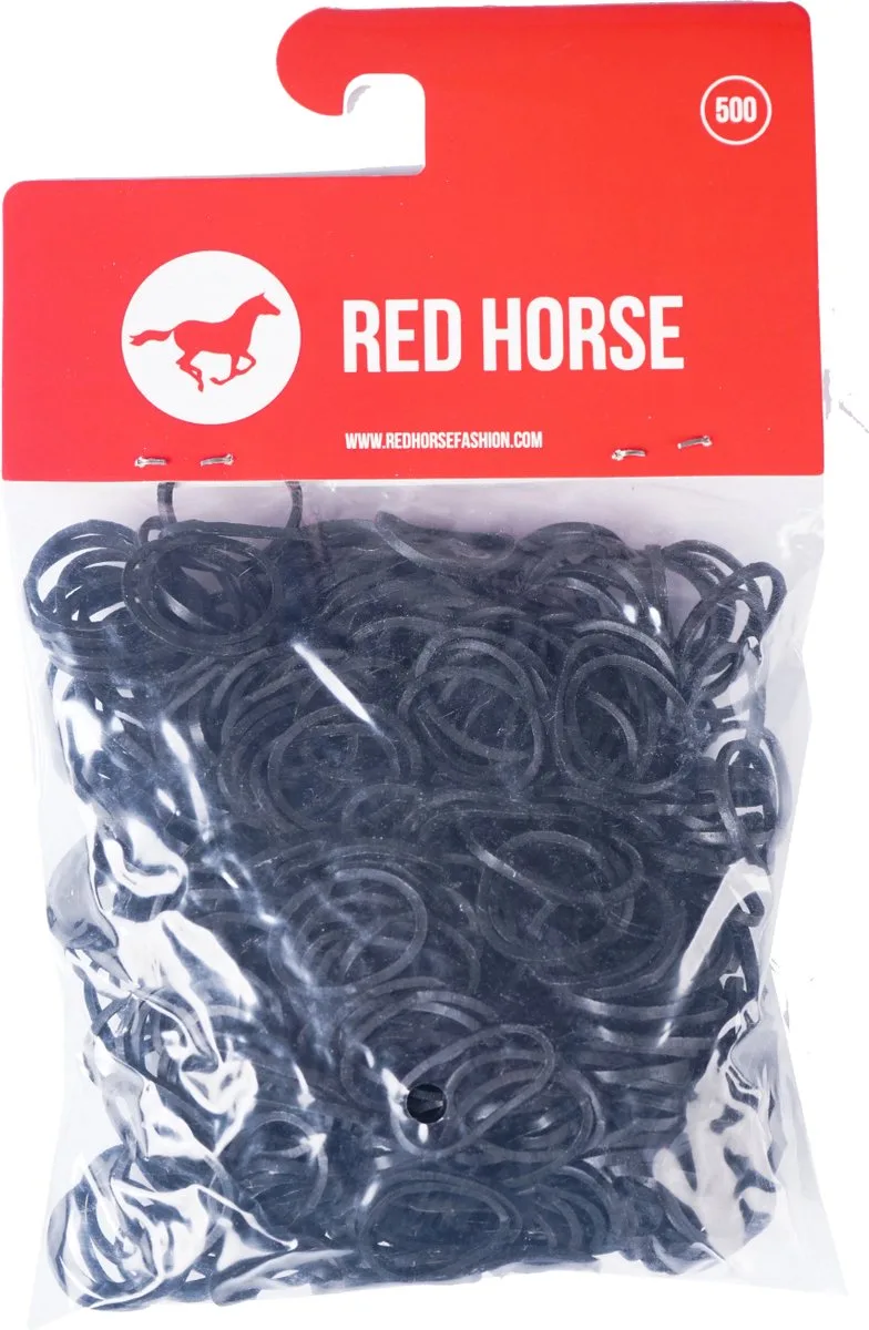 Invlecht Elastiekjes Zwart - One size de Red Horse – photo produit