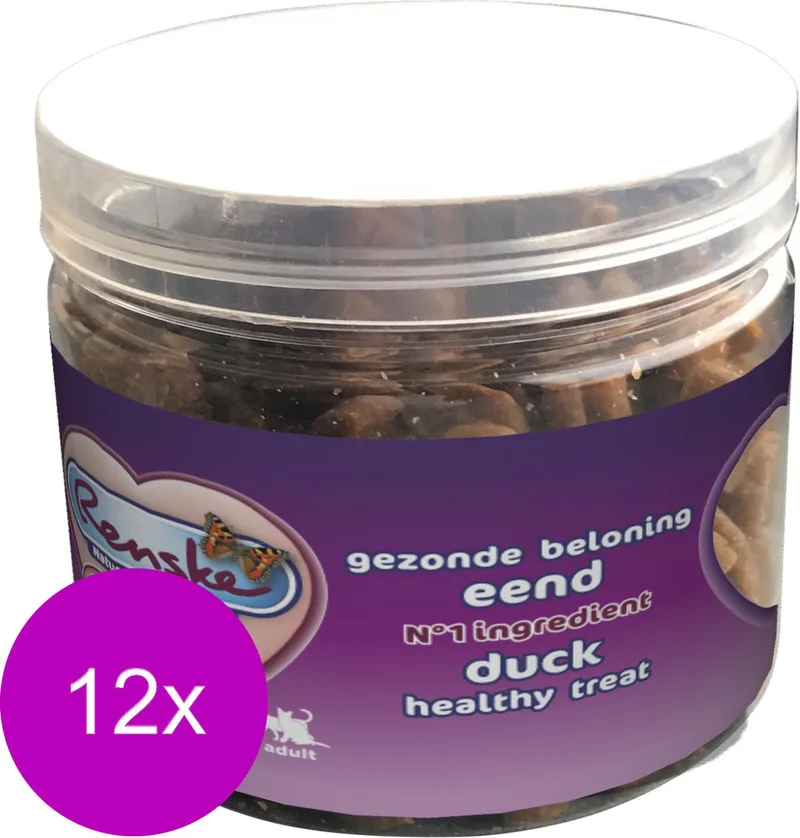 12x Renske Gezonde Beloning Kat eend 100 gr by Renske – product photo