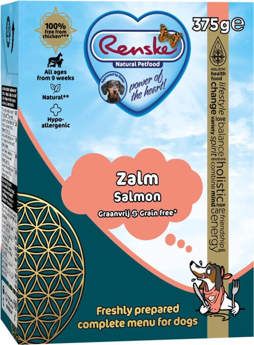 12x Renske Vers Graanvrij Tetra Zalm 375 gr van Renske – productfoto