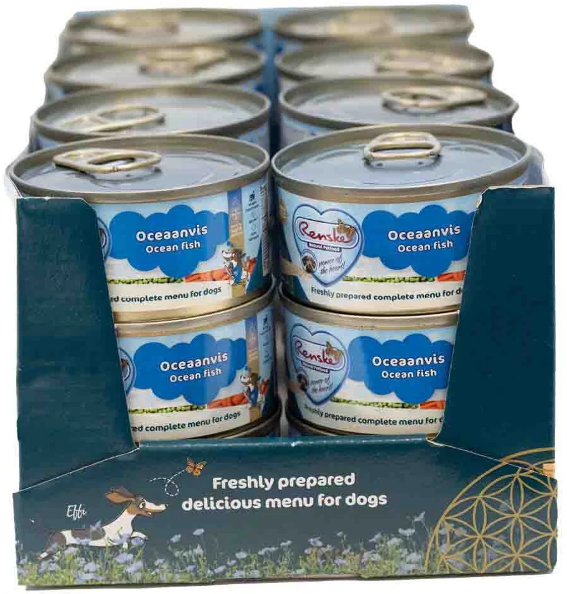 24x Renske Blik Vers Gestoomd Complete Menu Oceaanvis 95 gr van Renske – productfoto