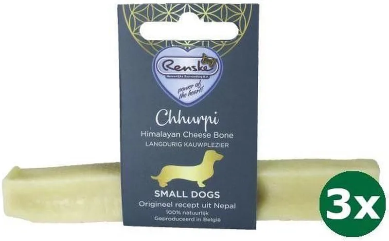 3xs 41 gr Renske chhurpi kauwkluif hondensnack by Renske – product photo