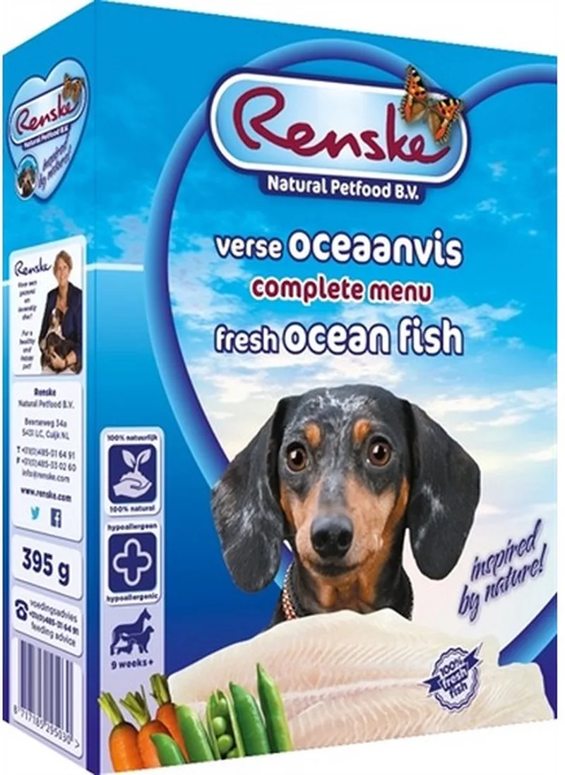 Adult - Vis - Hondenvoer - 10 x 395 g by Renske – product photo