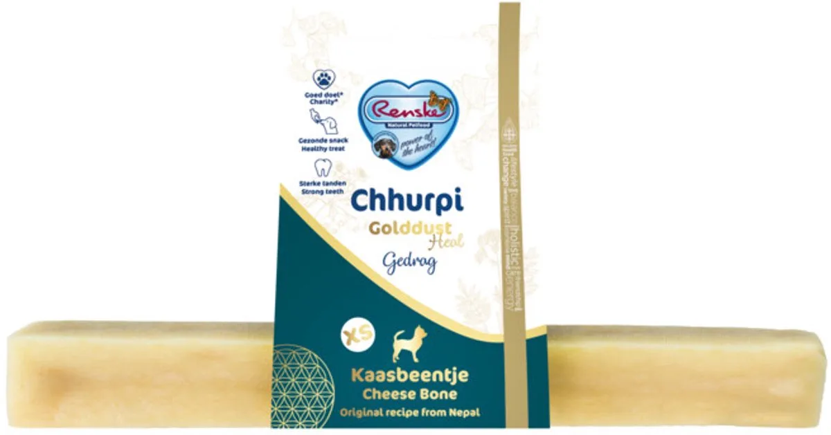 Chhurpi Golddust Heal 6 Gedrag XS - 10 x 27 gr - Voordeelverpakking från Renske – produktbild