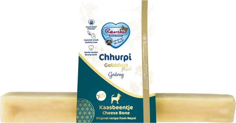 Chhurpi Golddust Heal - Gedrag Melk - Hondensnacks - Xs by Renske – product photo