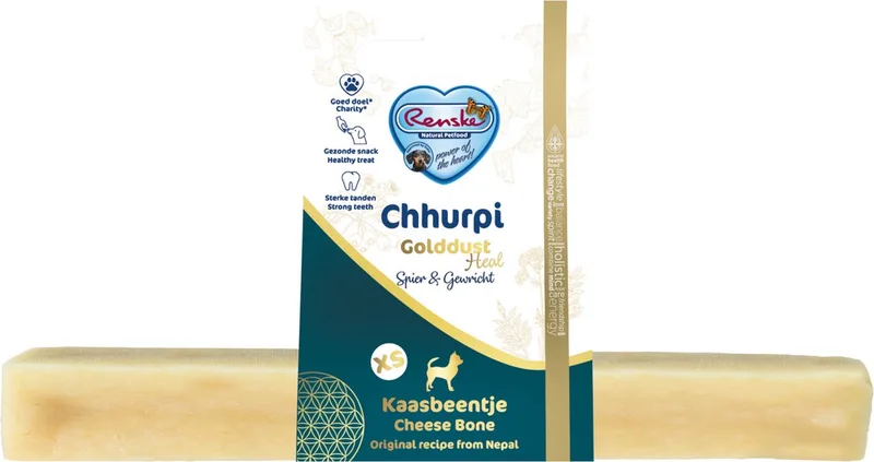 Chhurpi Golddust Heal - Spier En Gewricht Melk - Hondensnacks - Xs by Renske – product photo