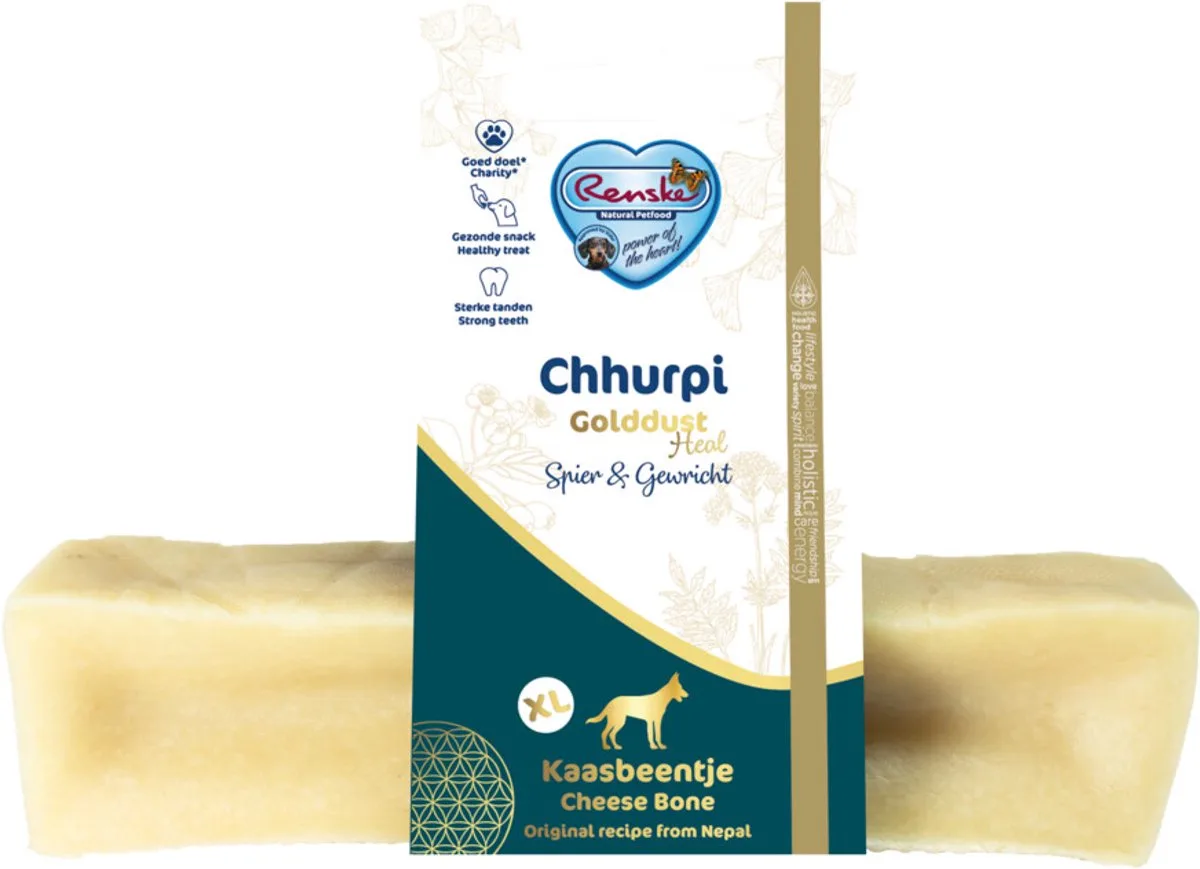 Chhurpi Golddust Heal Spier en Gewricht XL - 5 x 123 gr - Voordeelverpakking från Renske – produktbild