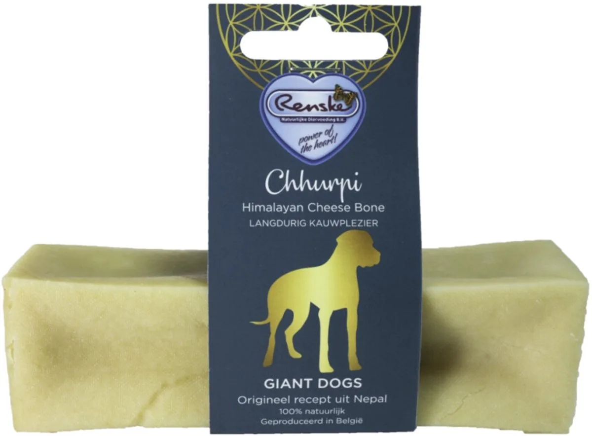 Chhurpi Himalayan Kauwkluif Giant - 5 x 180 gr - Voordeelverpakking från Renske – produktbild